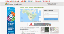 Desktop Screenshot of buddy-locator.com